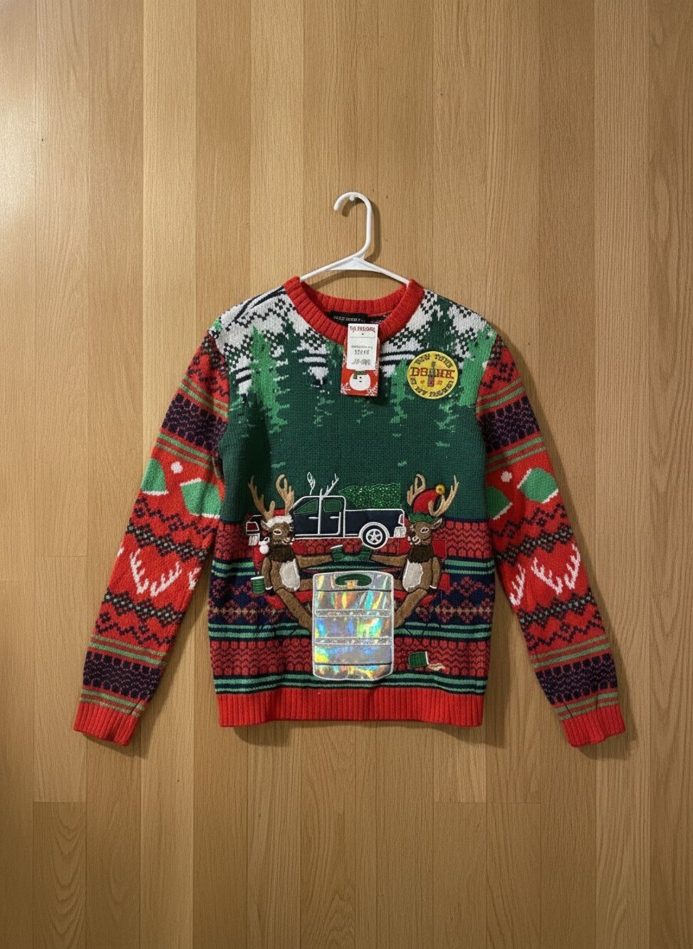 Blizzard Bay Ugly Christmas Sweater NWT Sz M